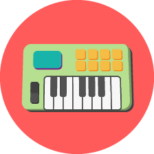 MIDI Keys Icon